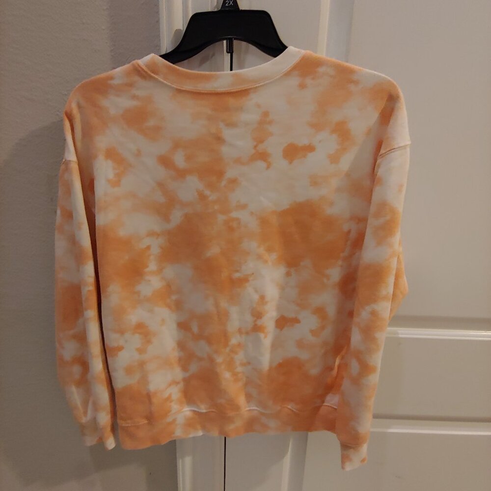 Hybrid Women's NBA New York Knicks Retro Tie Dye Crew Sweatshirt Size XL - Picture 3 of 3